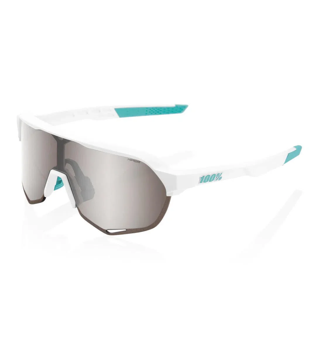RIDE 100% Eyewear S2 BORA Hans Grohe Team White - HiPER Silver Mirror - Image 4