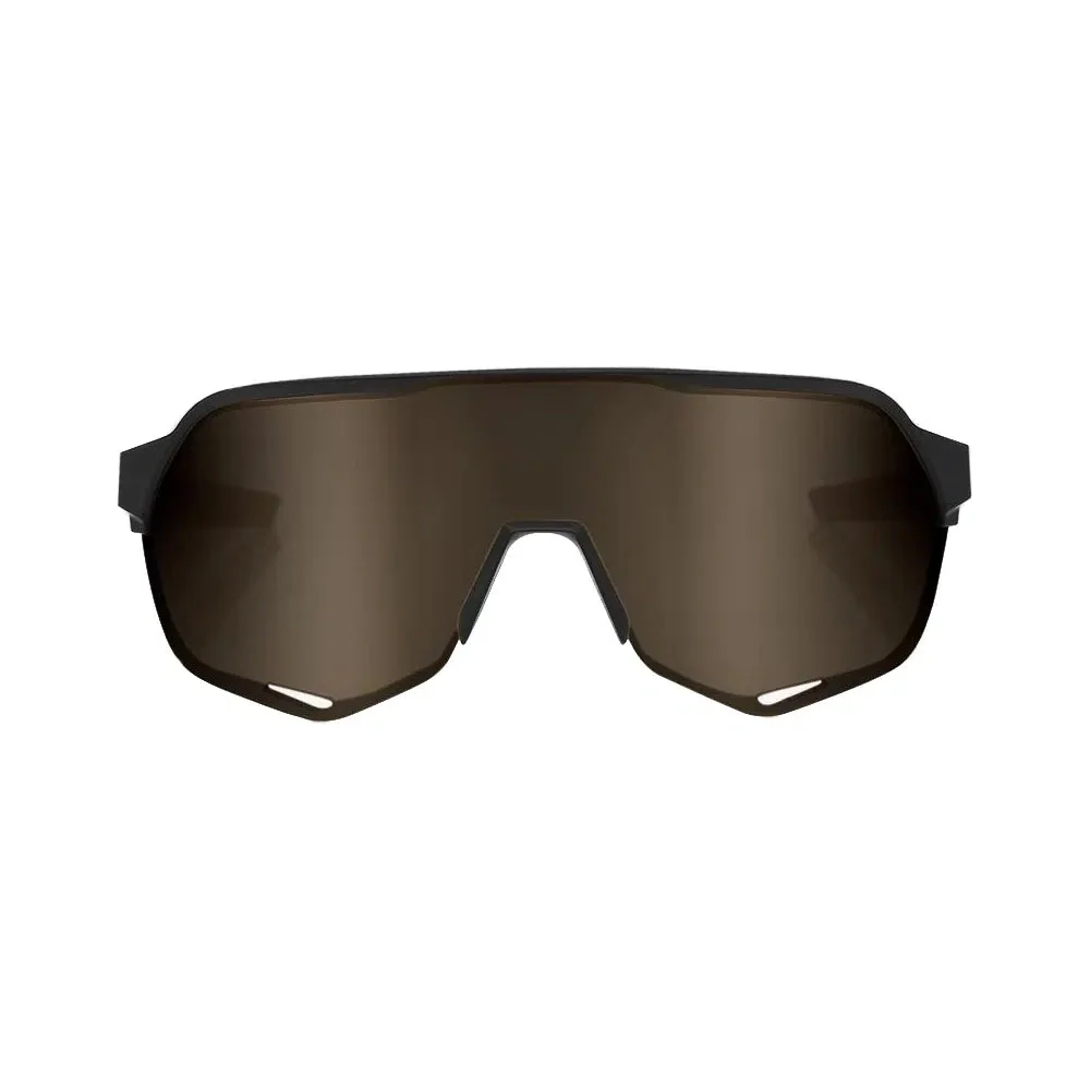 RIDE 100% Eyewear S2 - Matte Black/Soft Gold Lens - Image 3