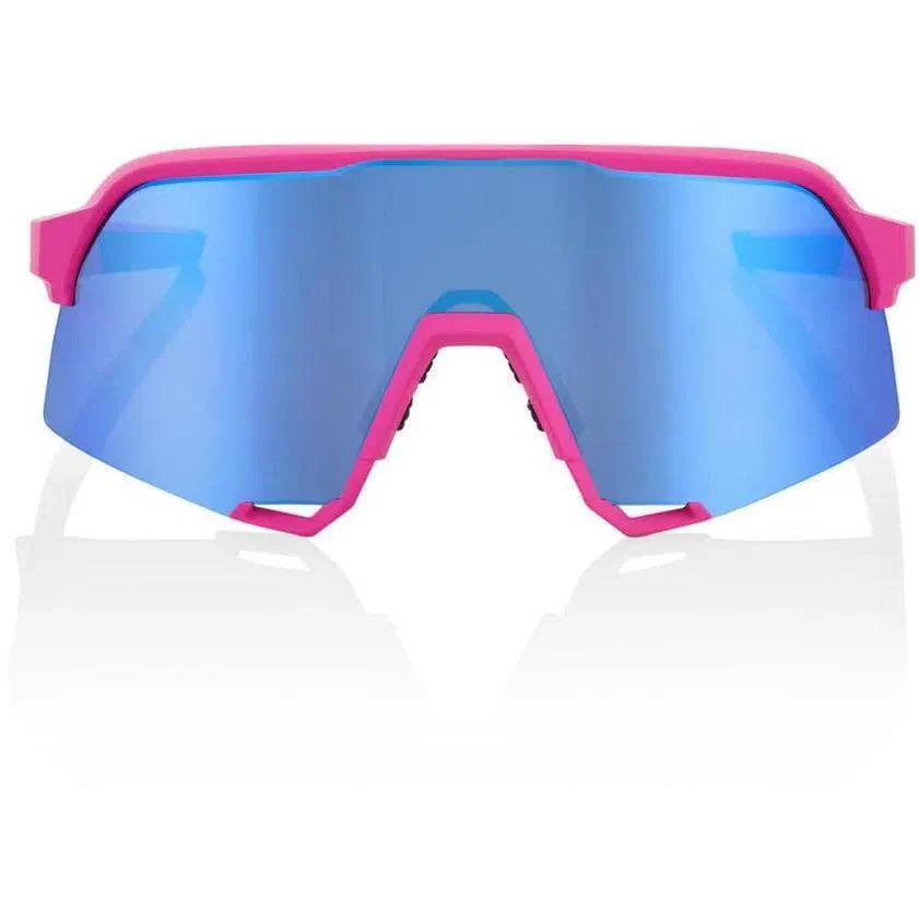 RIDE 100% Eyewear S3 - Pink Hiper Blue Multilayer Mirror Lens - Image 2