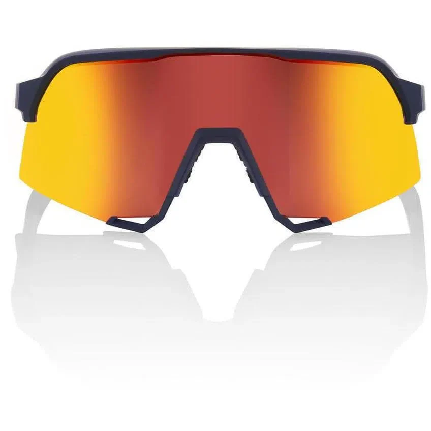 RIDE 100% Eyewear S3 - Soft Tact Flume Hiper Red Multilayer Mirror Lens - Image 2