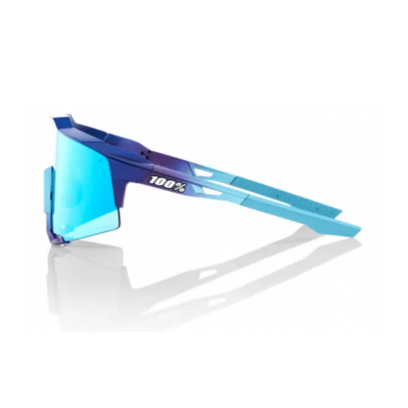 RIDE 100% Eyewear Speedcraft - Matte Matallic Into the Fade Blue Topaz Multilayer Mirror Lent - Image 2