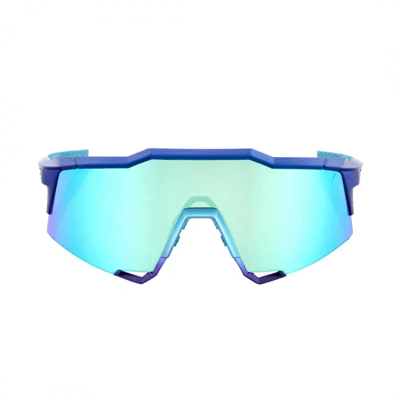 RIDE 100% Eyewear Speedcraft - Matte Matallic Into the Fade Blue Topaz Multilayer Mirror Lent - Image 3