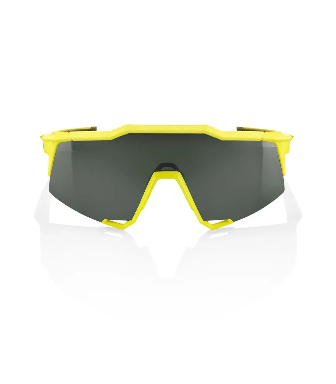 RIDE 100% Eyewear Speedcraft - Soft Tact Banana Grey Green Lens - Image 4
