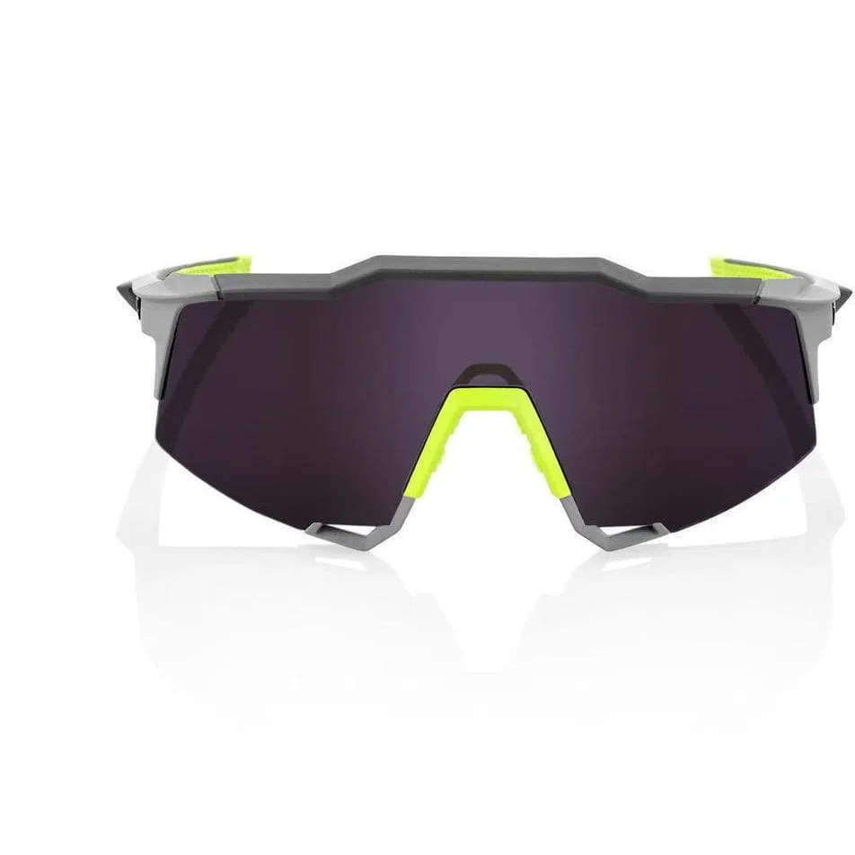 RIDE 100% Eyewear Speedcraft - Soft Tact Midnight Mauve Purple Lens - Image 2
