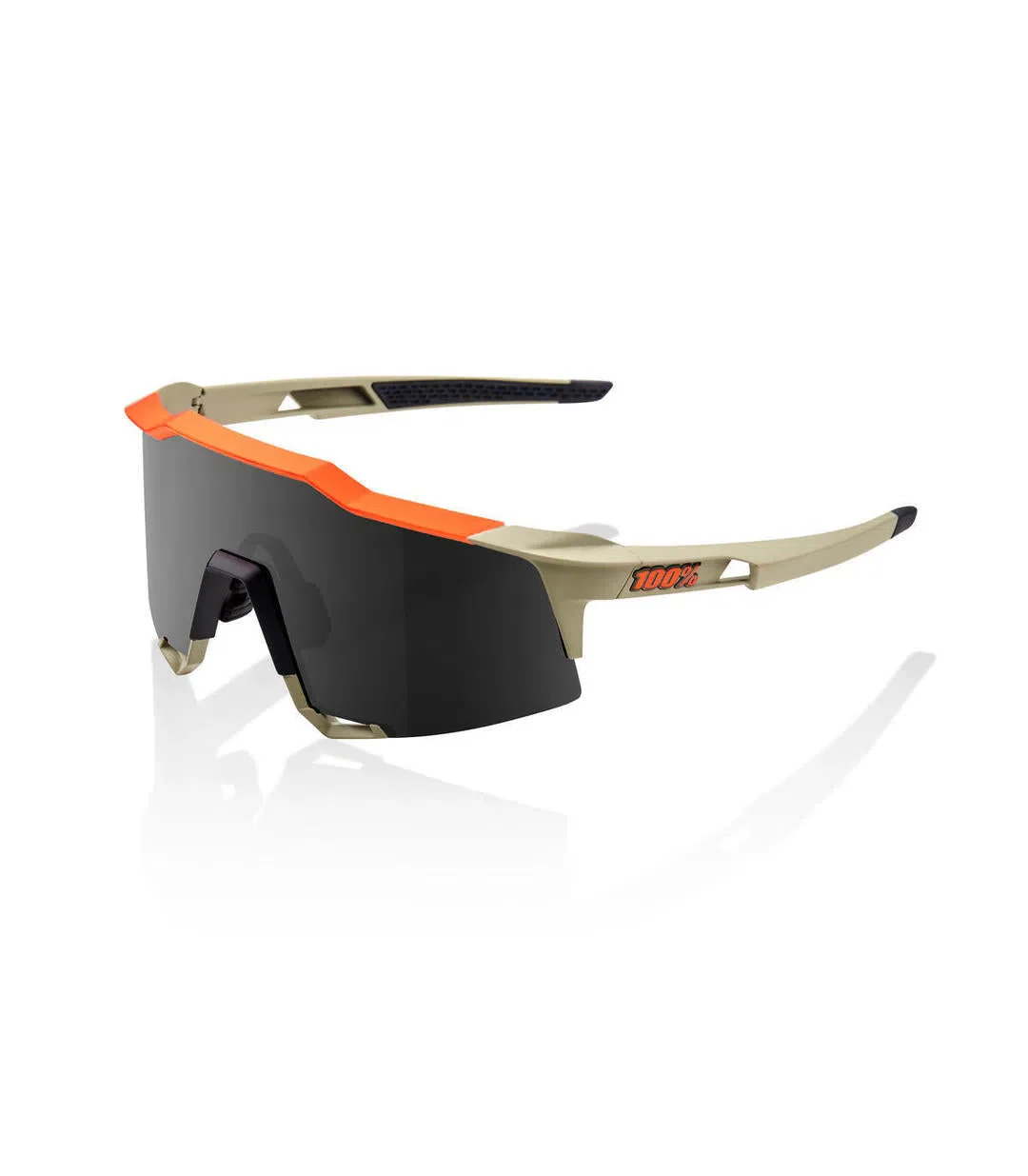 RIDE 100% Eyewear Speedcraft - Soft Tact Quicksand Smoke Lens - Image 3
