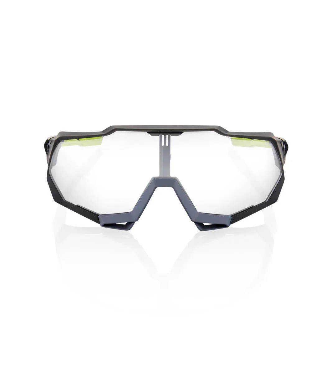 RIDE 100% Eyewear Speedtrap - Soft Tact Cool Grey  Photochromic Lens - Image 2