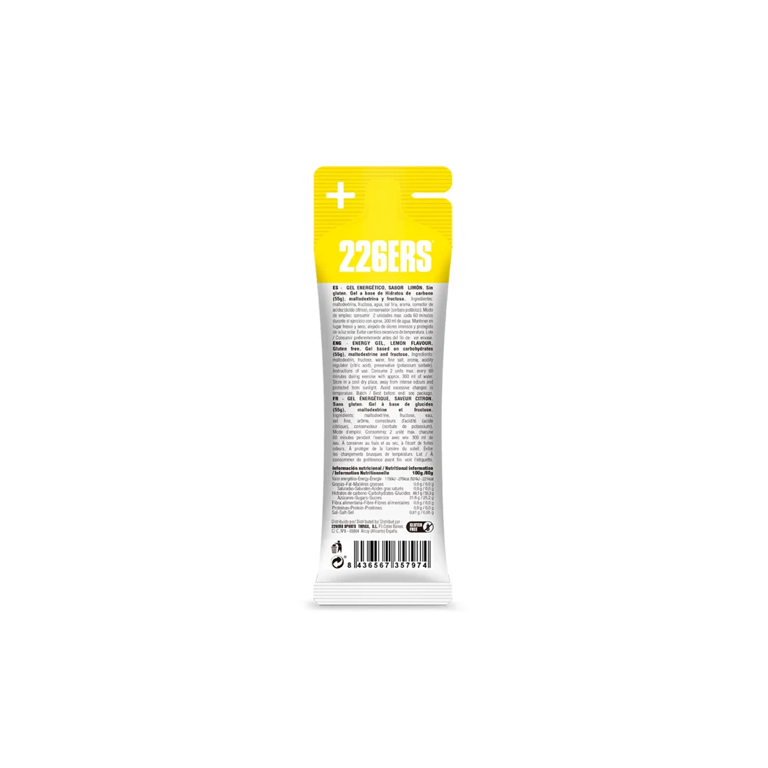 226ERS High Fructose Gel - Lemon - Image 2
