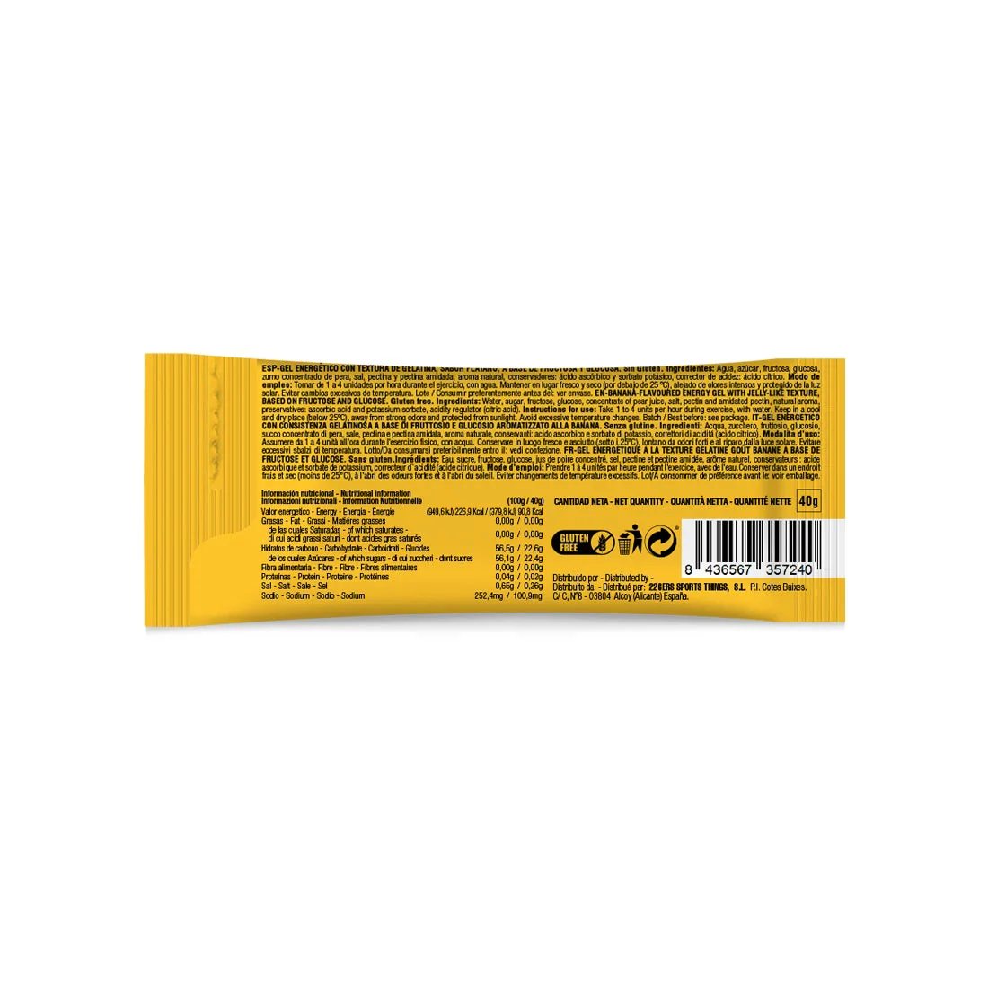 226ERS Hydrajelly Energy Gel - Banana - Image 2