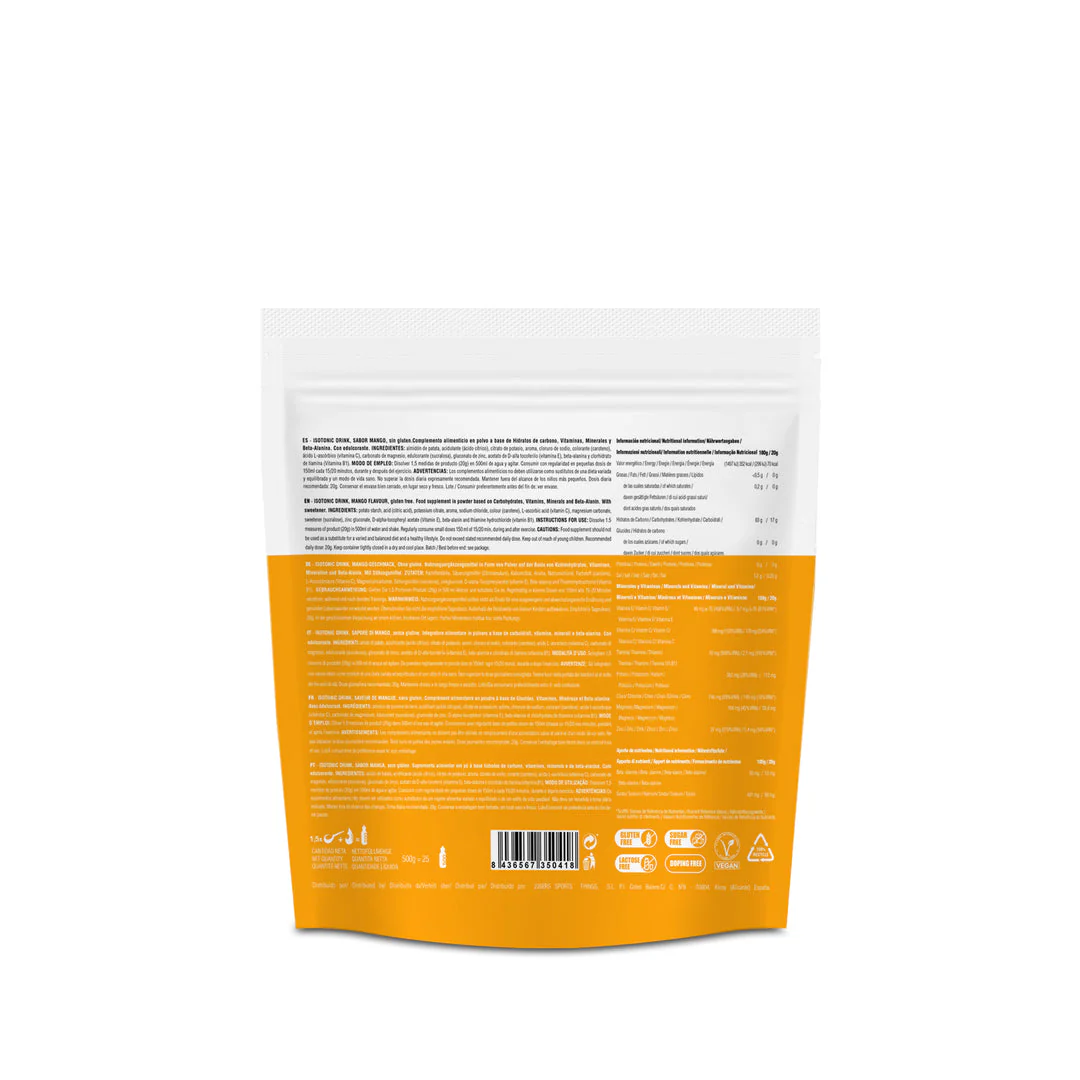 226ERS Isotonic Nutrition Drink 500g - Mango - Image 2