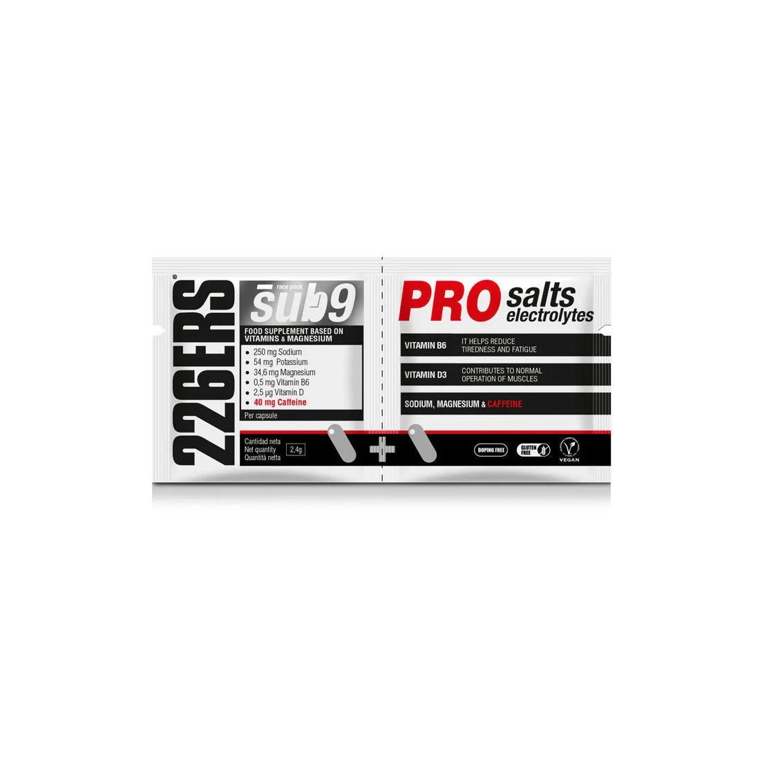 226ERS Sub9 PRO Duplo Nutrition Capsules Salts - Capsule x2