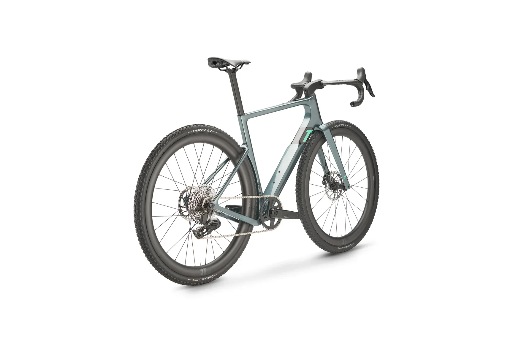 3T BIKE Racemax Boost Italia Sram Rival XPLR 1x12 AXS - Ardesia - Image 3