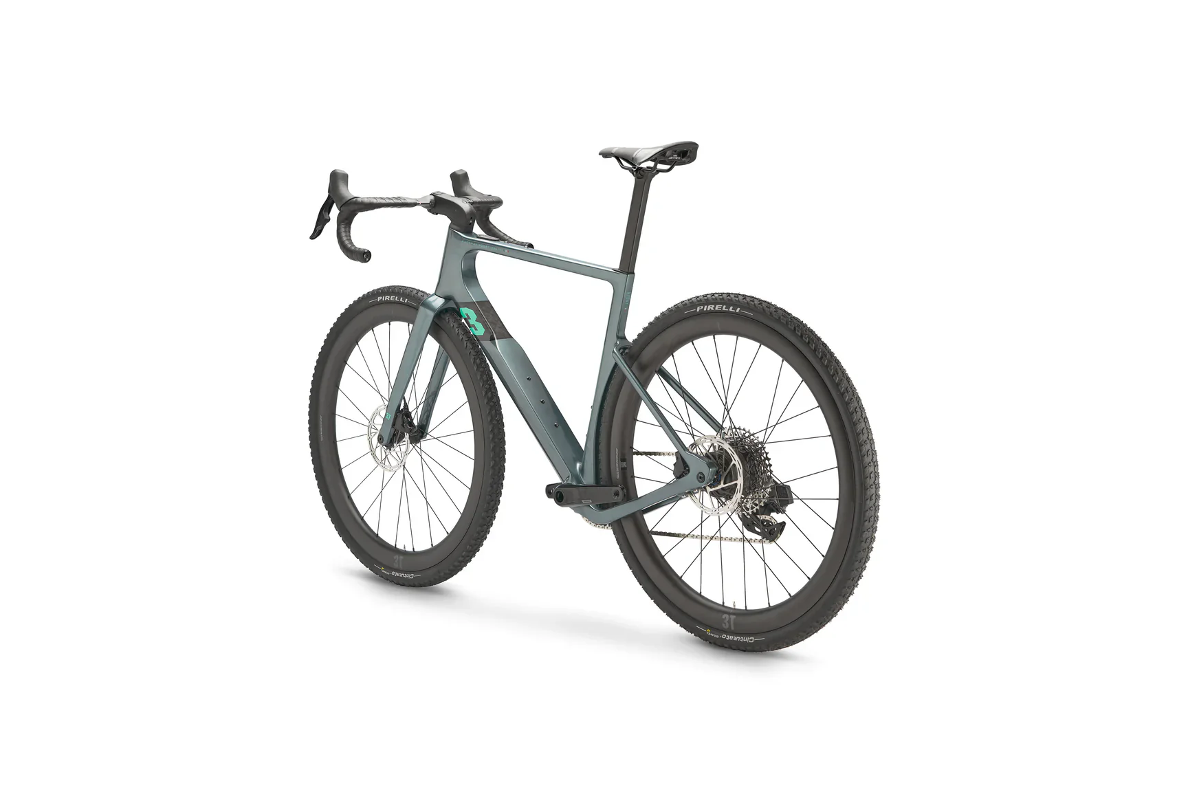 3T BIKE Racemax Boost Italia Sram Rival XPLR 1x12 AXS - Ardesia - Image 4