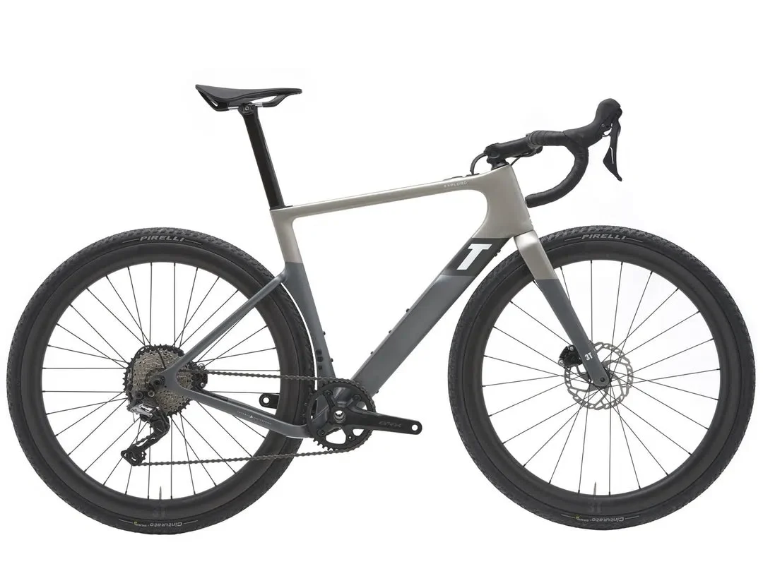 3T Exploro Racemax Boost Complete Bike Gravel Electric - Grey - Image 6