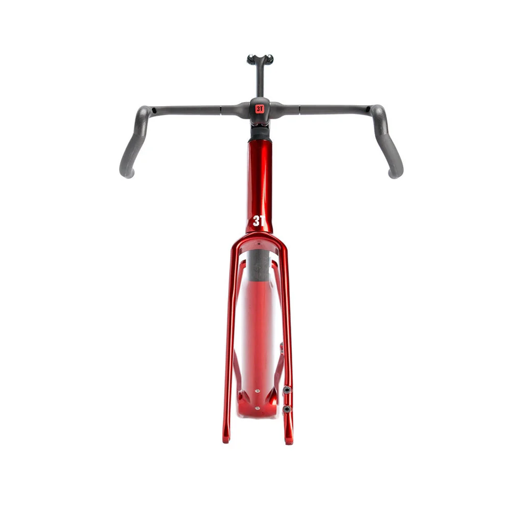 3T Exploro Racemax Italia Integrale Gravel Frameset UDH - Rosso - Image 3