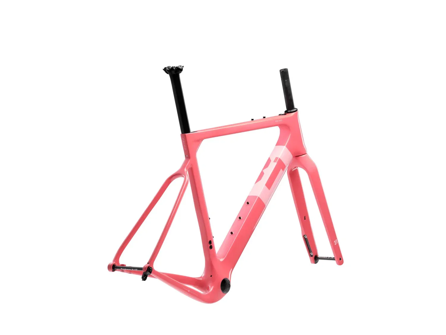 3T PRIMO WPNT Gravel Frameset - Corallo - Image 2