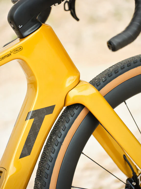 3T Racemax 2 Italia Gravel Frameset (includes seatpost + cockpit) - Ambra - Image 2