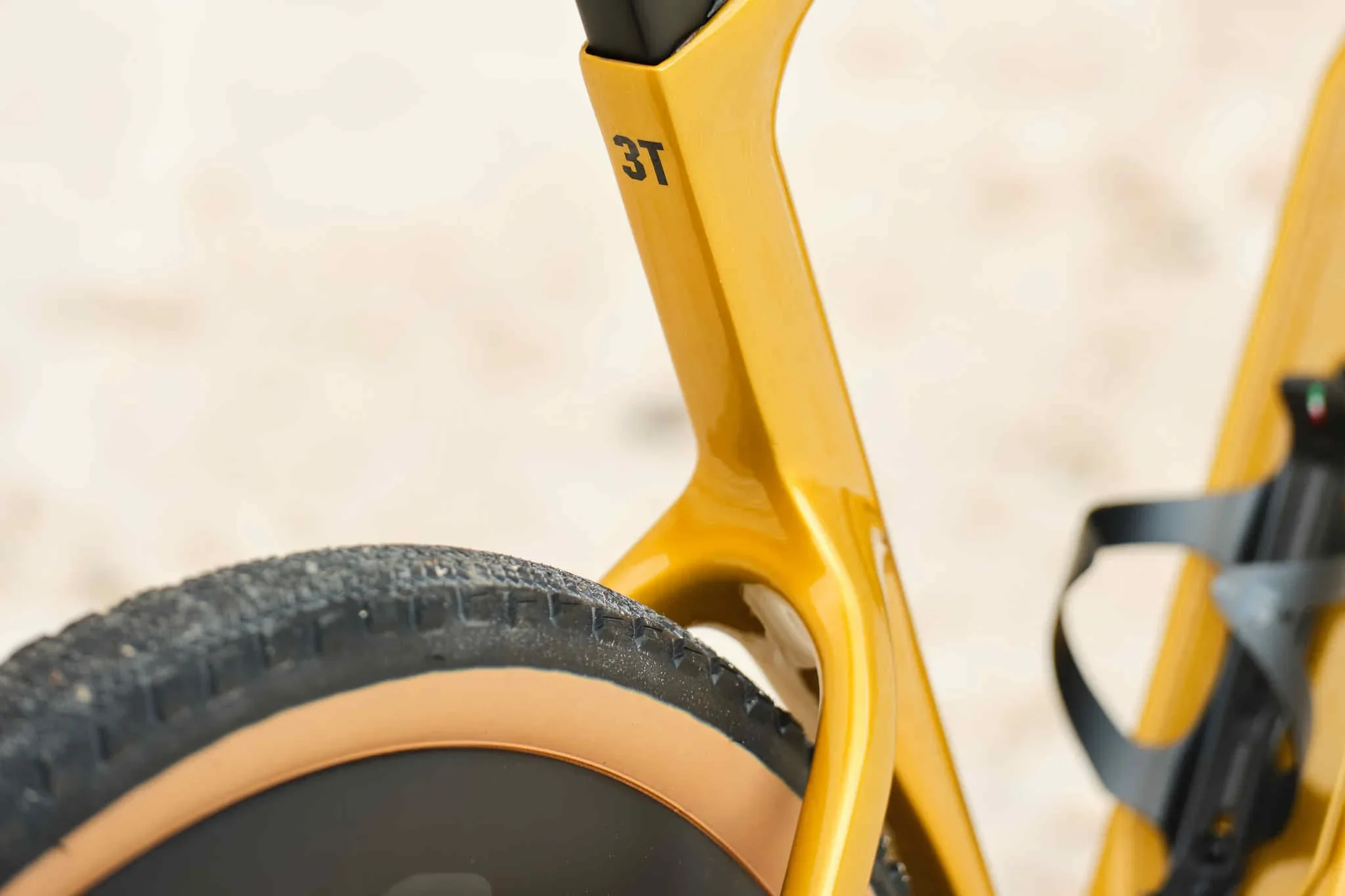 3T Racemax 2 Italia Gravel Frameset (includes seatpost + cockpit) - Ambra - Image 4
