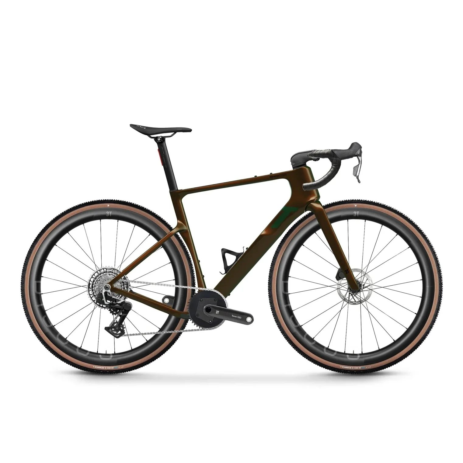 3T Racemax 2 Italia Sram Force 3T Discus 45|40 LTD  Gravel Bike - Rame - Image 2