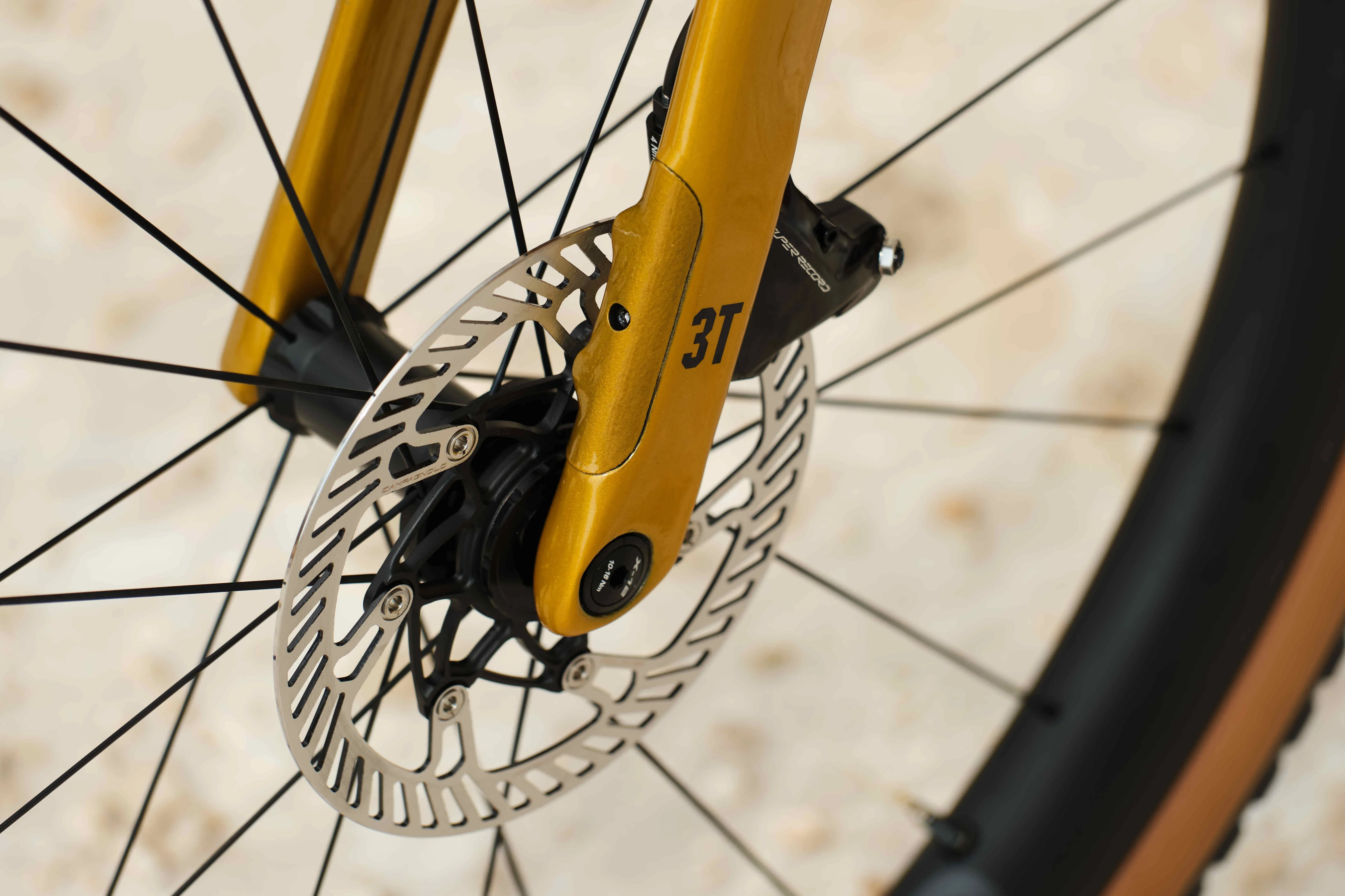 3T Racemax 2 Italia Sram Force 3T Discus 45|40 LTD  Gravel Bike - Rame - Image 5