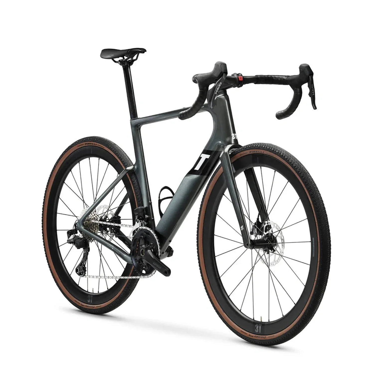 3T RACEMAX Integrale WPNT Gravel Bike Shimano GRX DI2 2x12 700c - Camo - Image 2