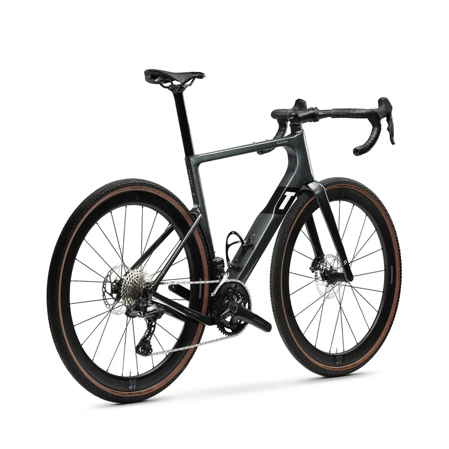 3T RACEMAX Integrale WPNT Gravel Bike Shimano GRX DI2 2x12 700c - Camo - Image 3