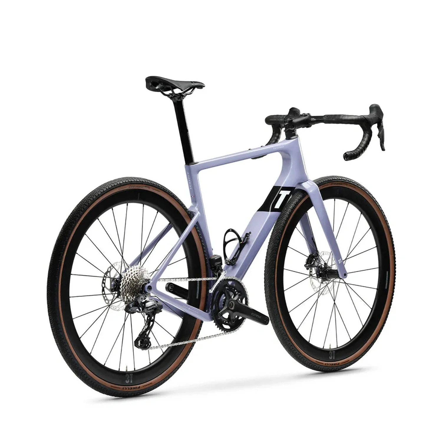 3T RACEMAX Integrale WPNT Gravel Bike Shimano GRX DI2 2x12 700c - Malva - Image 3