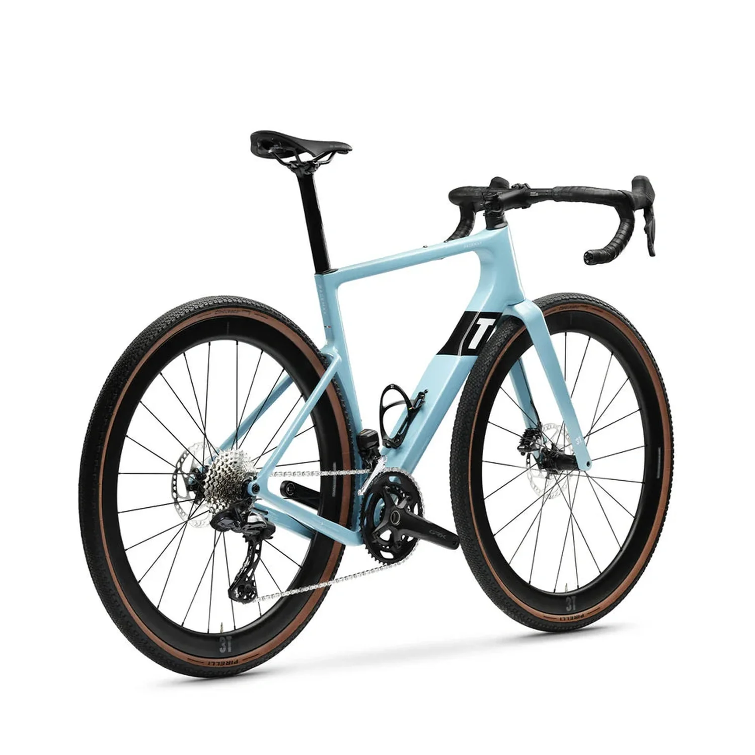 3T RACEMAX Integrale WPNT Gravel Bike Shimano GRX DI2 2x12 700c - Mare - Image 2