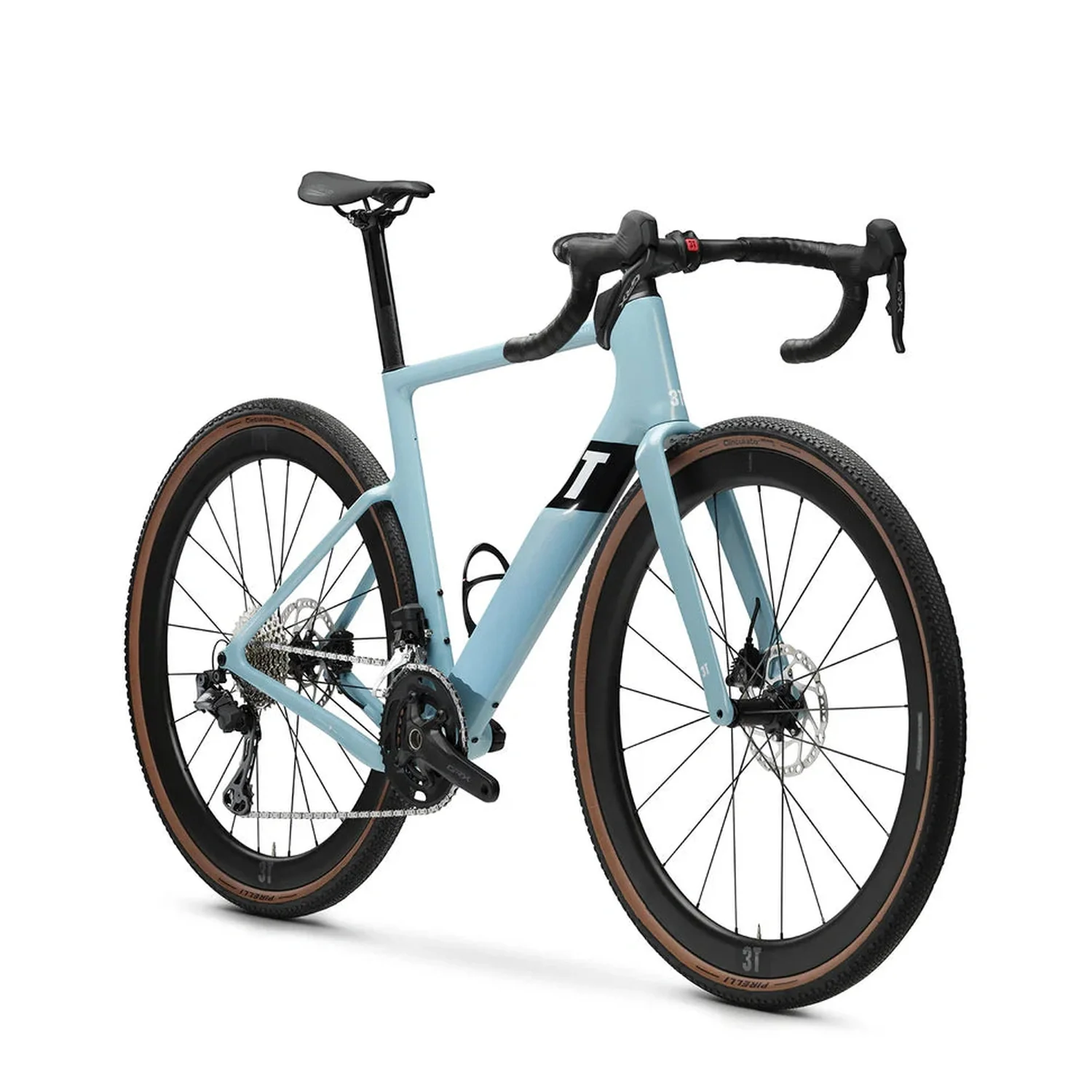 3T RACEMAX Integrale WPNT Gravel Bike Shimano GRX DI2 2x12 700c - Mare - Image 3