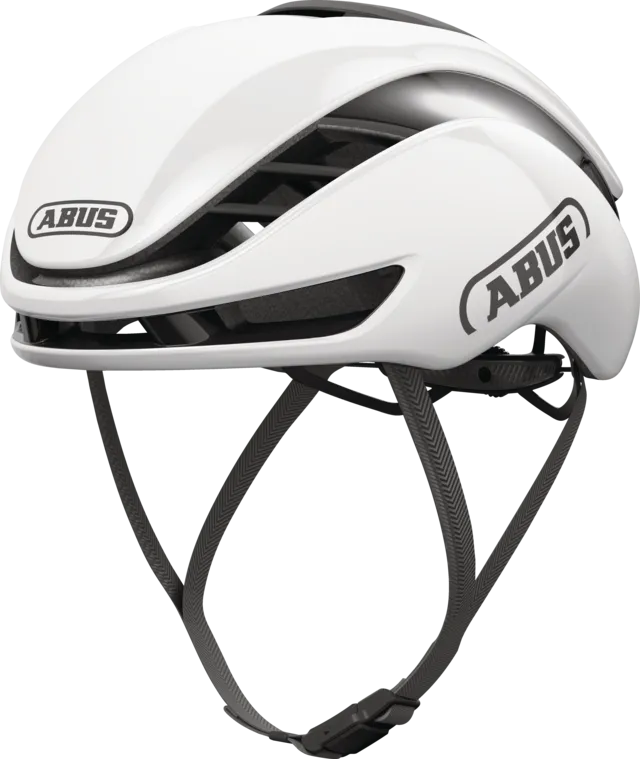 ABUS Gamechanger 2.0 Mips Cycling Helmet - Shiny White - Image 3