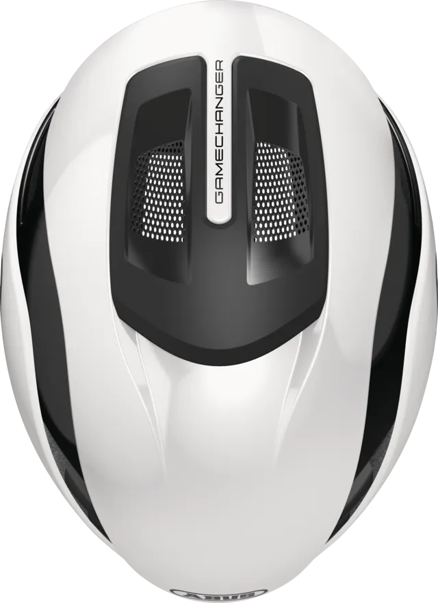 ABUS Gamechanger 2.0 Mips Cycling Helmet - Shiny White - Image 6