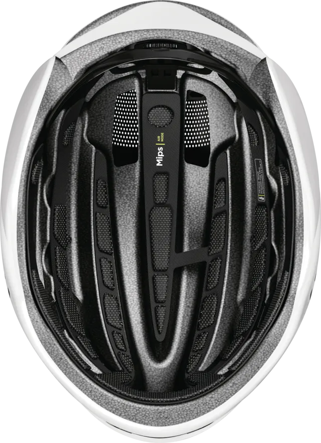 ABUS Gamechanger 2.0 Mips Cycling Helmet - Shiny White - Image 7