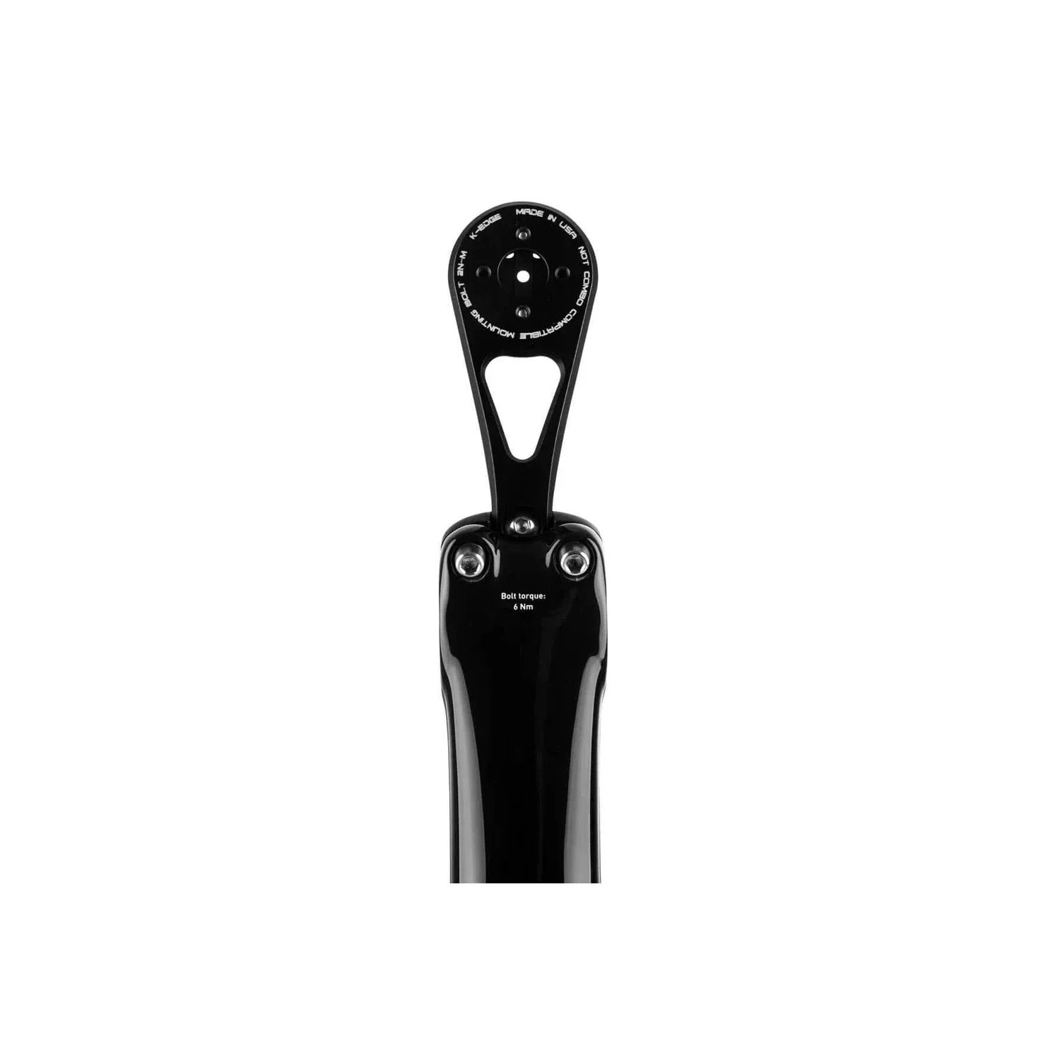 ENVE Aero Road Stem Computer & Camera Combo Mount - Black - Image 3