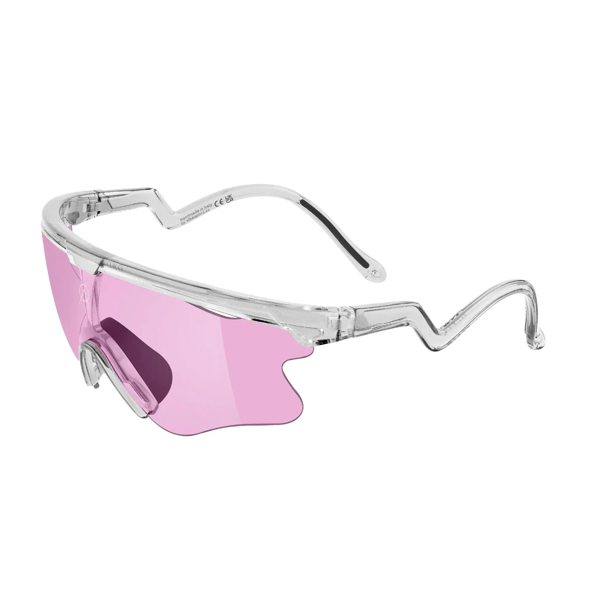 ALBA OPTICS Eyewear DELTA - Crystal Glossy VZUM™ PINK LEI - Image 2