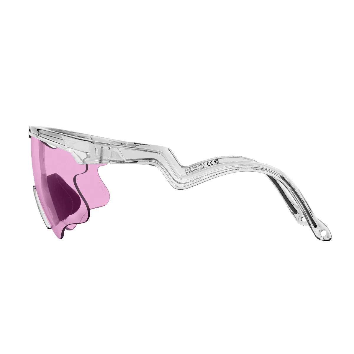 ALBA OPTICS Eyewear DELTA - Crystal Glossy VZUM™ PINK LEI - Image 3