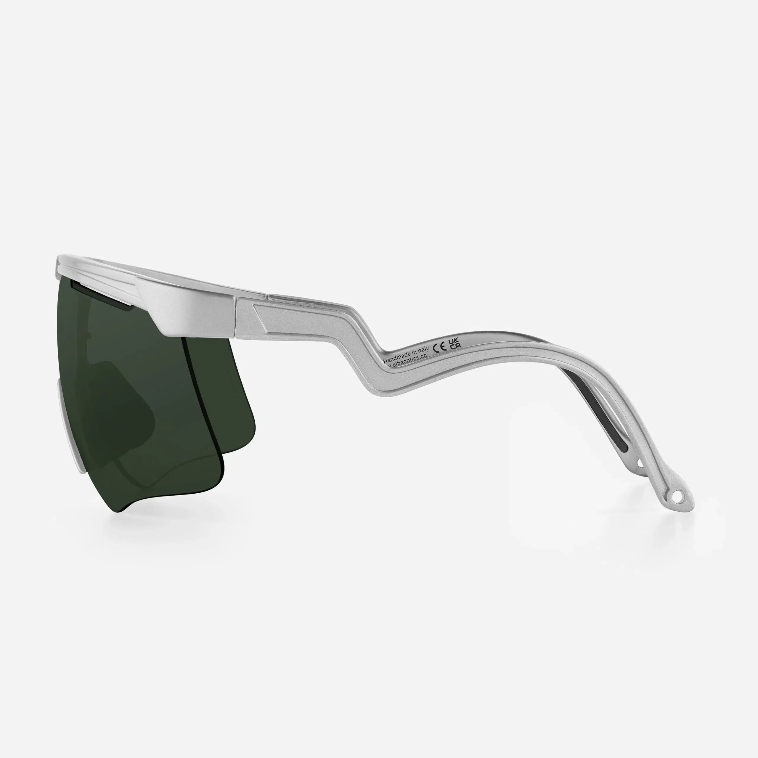 ALBA OPTICS Eyewear DELTA - SILVER METAL VZUM™ LEAF - Image 3