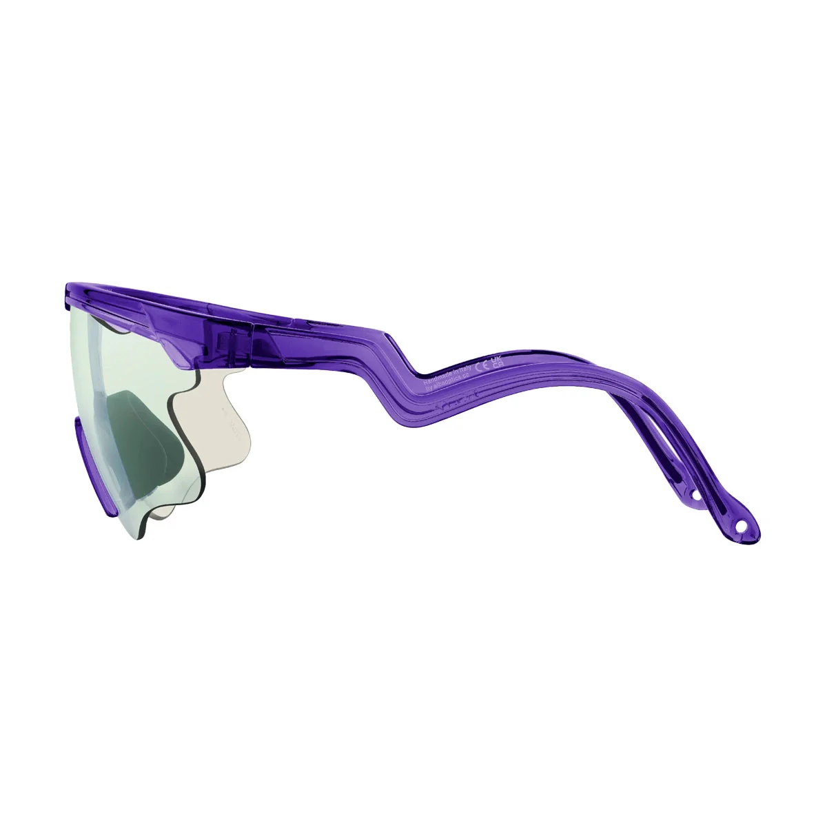 ALBA OPTICS Eyewear DELTA - Purple Glossy PRP VZUM™ FLENS BTL LEI - Image 3