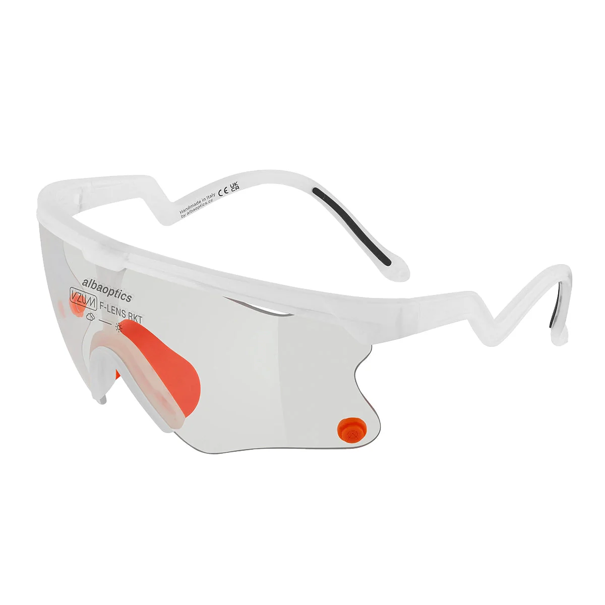 ALBA OPTICS Eyewear DELTA - WHITE ULTRA VZUM™ FLENS ROCKET - Image 2