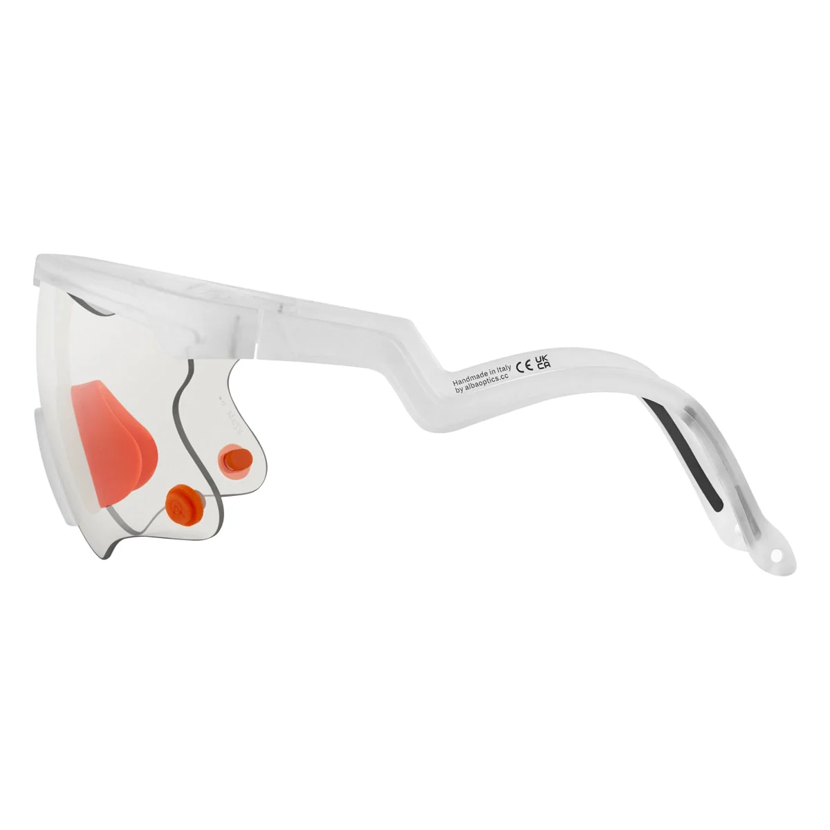 ALBA OPTICS Eyewear DELTA - WHITE ULTRA VZUM™ FLENS ROCKET - Image 3