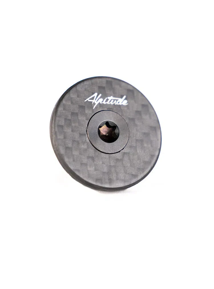 ALPITUDE Manghen Carbon Top Cap - Black - Image 2