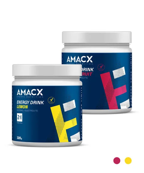 AMACX Energy Drink 320g - Lemon - Image 3