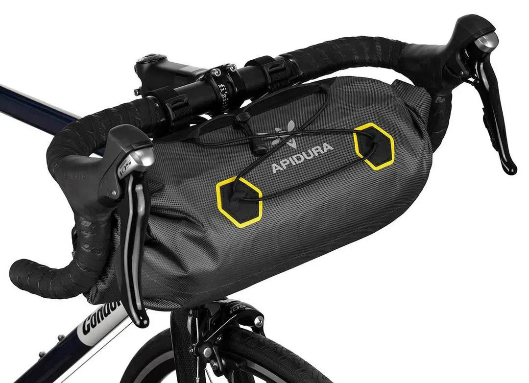 APIDURA Expedition Handlebar Pack 9L - Grey - Image 4