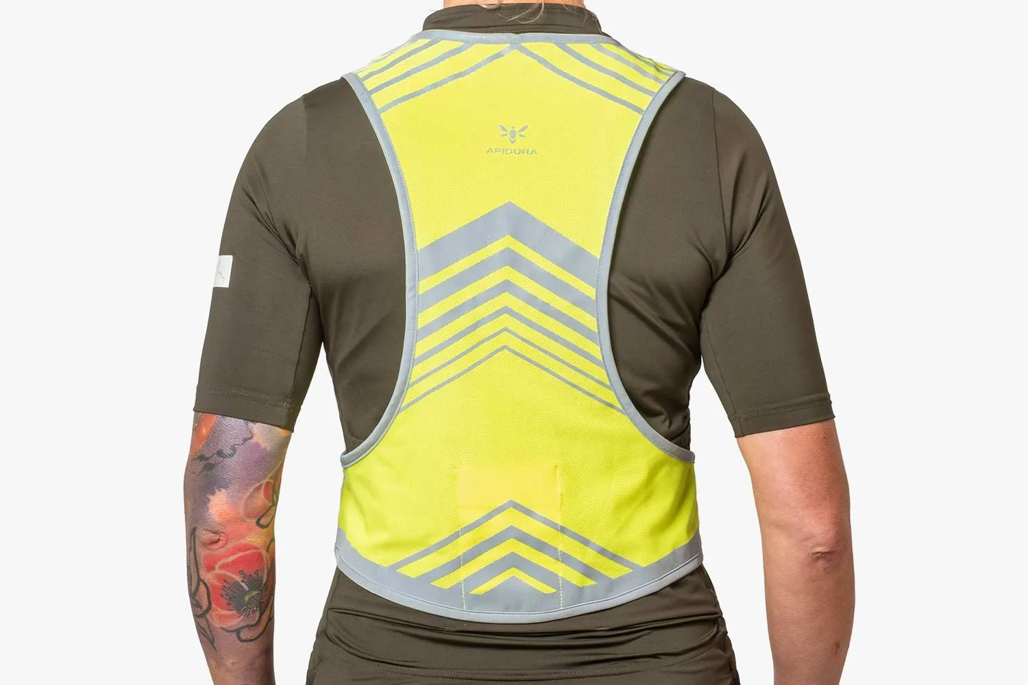 APIDURA Packable Visibility Vest - Fluor Yellow - Image 8