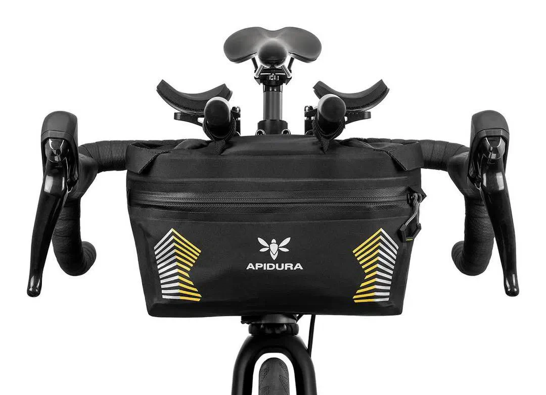APIDURA Racing Handlebar Pack 5L - Grey - Image 5