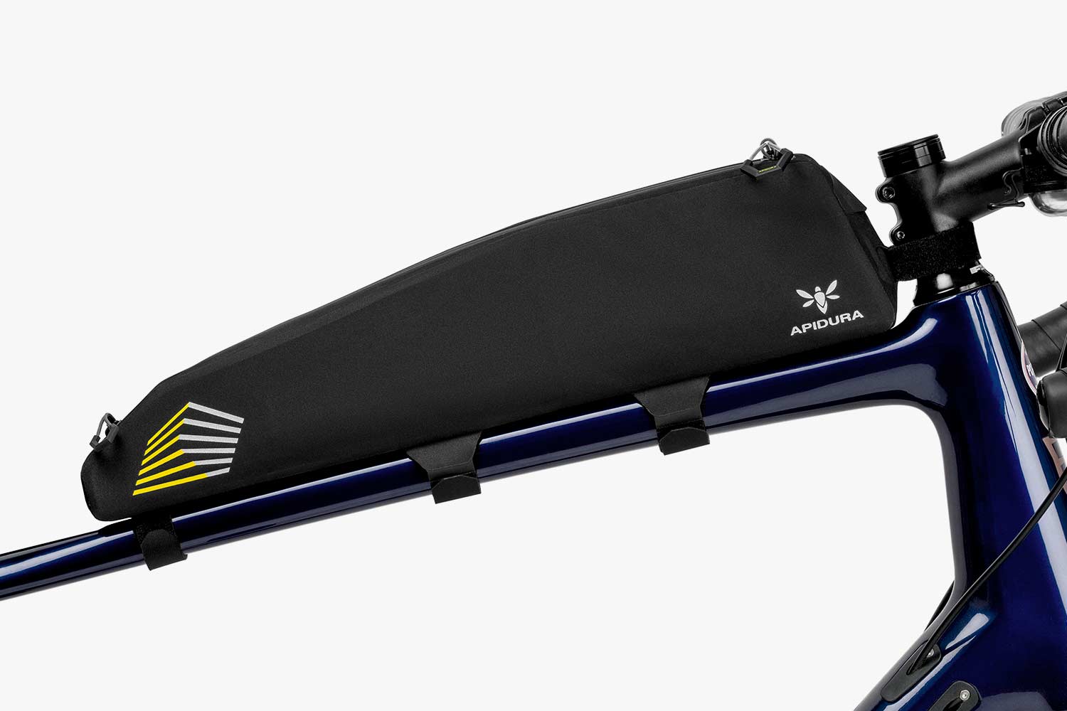 APIDURA Racing Long Top Tube Pack 2L - Black - Image 3