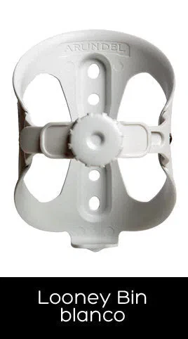 ARUNDEL Bottle Cage LOONEY BIN adjustable - BLANCO - Image 2