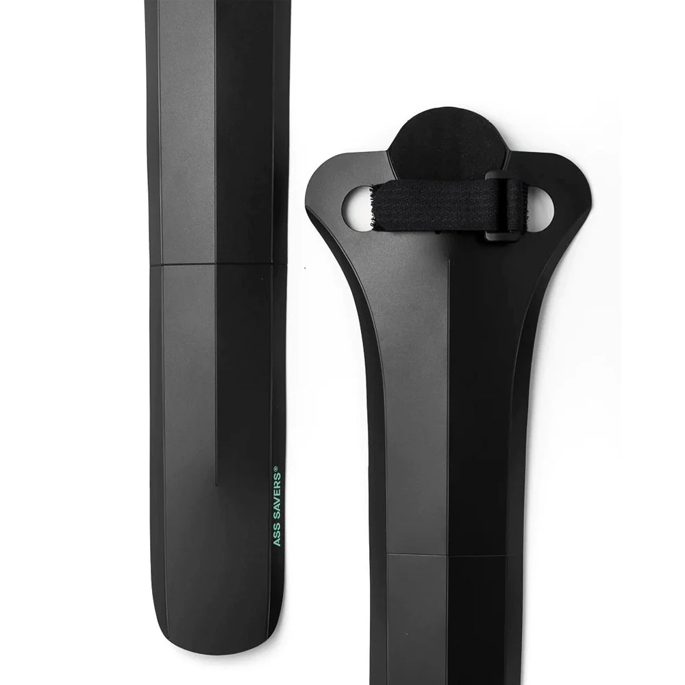 ASS SAVERS Folding Rear Mudguard Regular - Black - Image 3