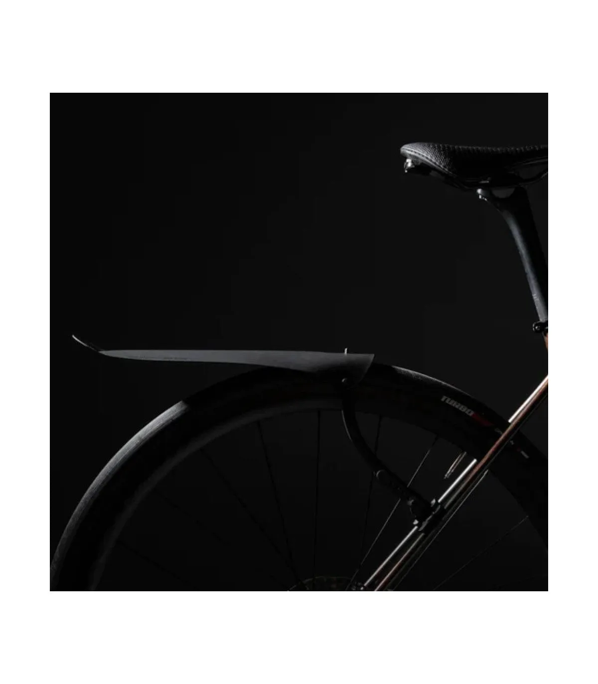 ASS SAVERS Win Wing Road 2 Rear Fender (Stealth) - Black - Image 4