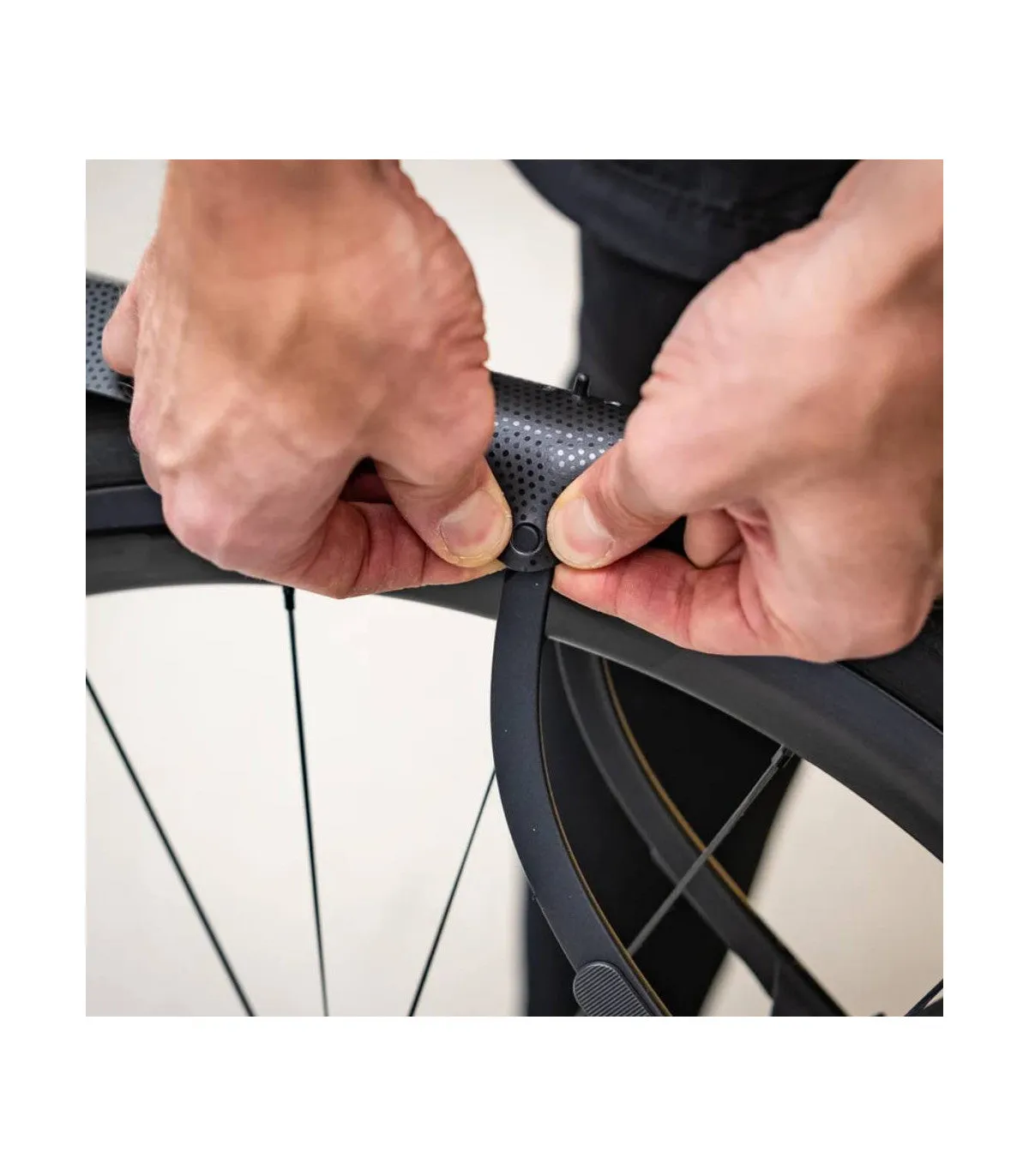 ASS SAVERS Win Wing Road 2 Rear Fender (Stealth) - Black - Image 8