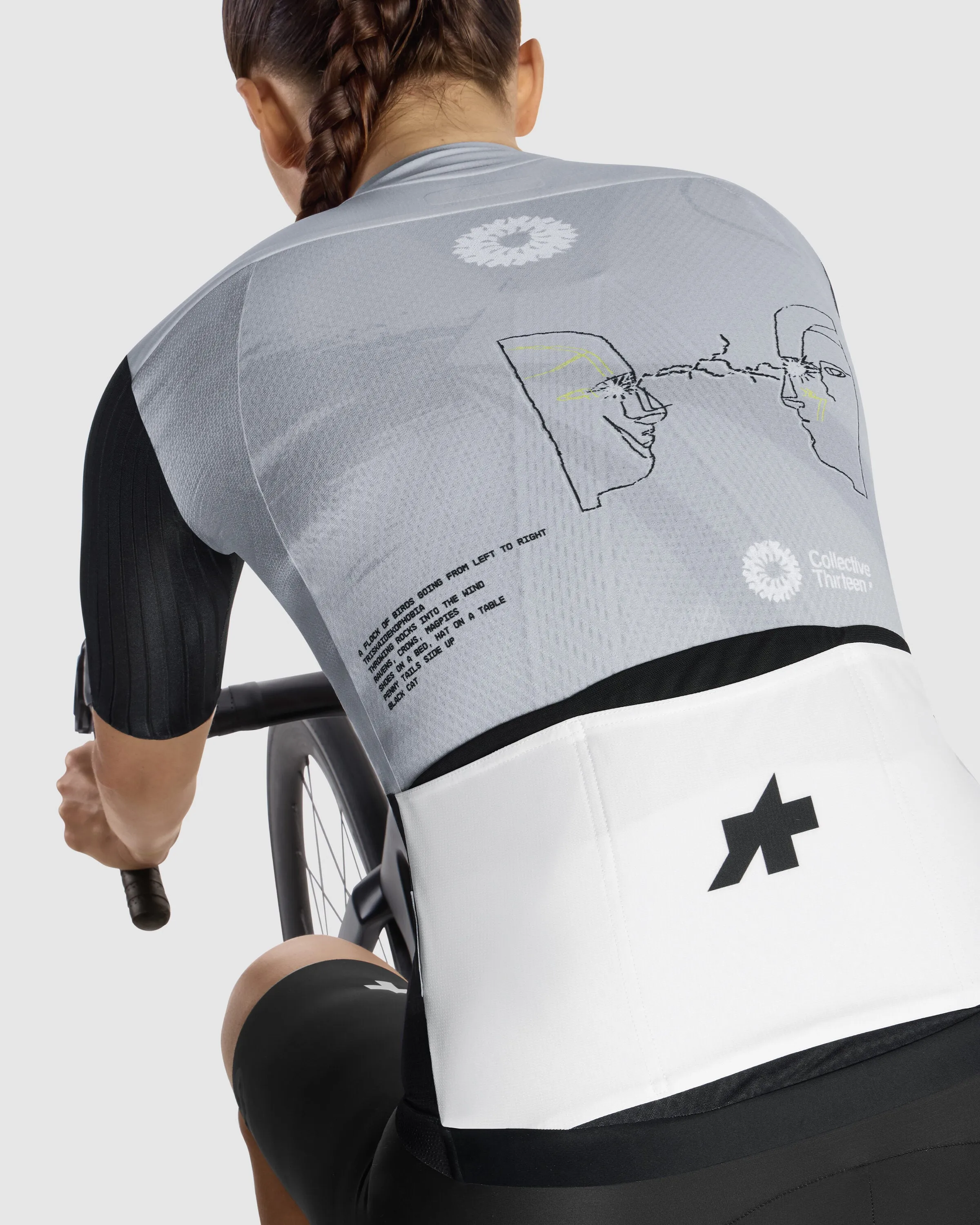 ASSOS Dyora RS Collective 13 Jersey S11 - Grey - Image 8