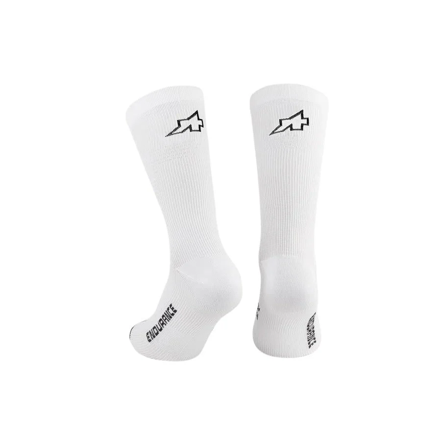 ASSOS Endurance Socks S11 - White Series - Image 2